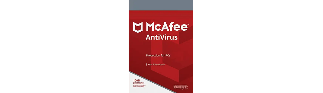 McAfee AntiVirus – 3-Year / 1-PC – TSS