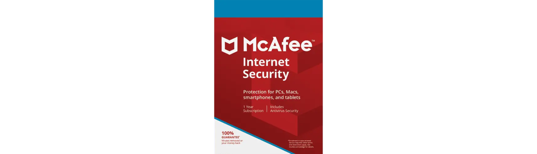 McAfee Internet Security – 1-Year / 1-Device