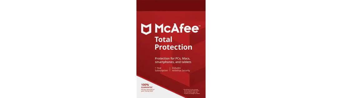 McAfee Total Protection – 1-Year / 5-Devices – Europe/UK