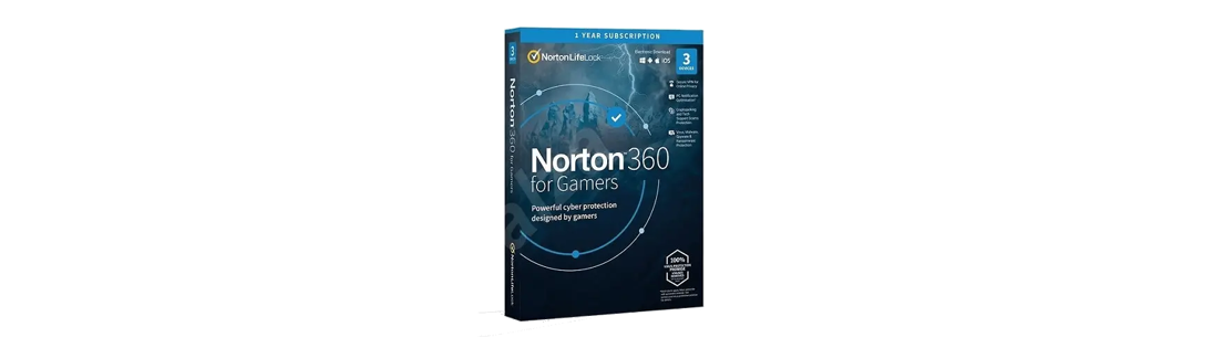 Norton 360 for Gamers – 1-Year / 3-Devices – Global