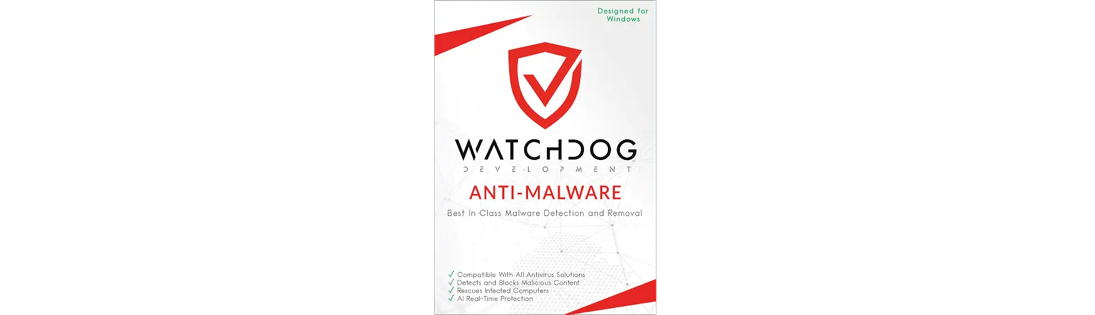 Watchdog Anti-Malware – 1-Year / 10-PC
